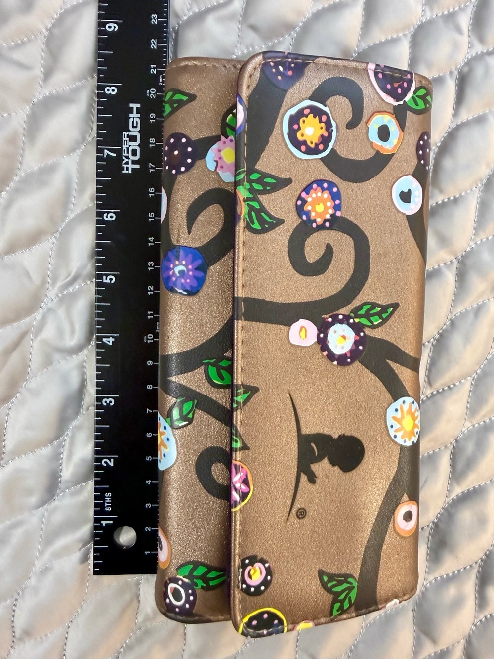 Travel Jewelry, organizer, trifle with Multicolor Blossoms and floral bird desig - Picture 14 of 16